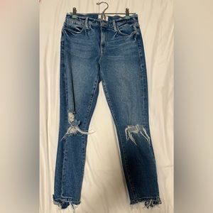 Frame Denim Le High Skinny Crop